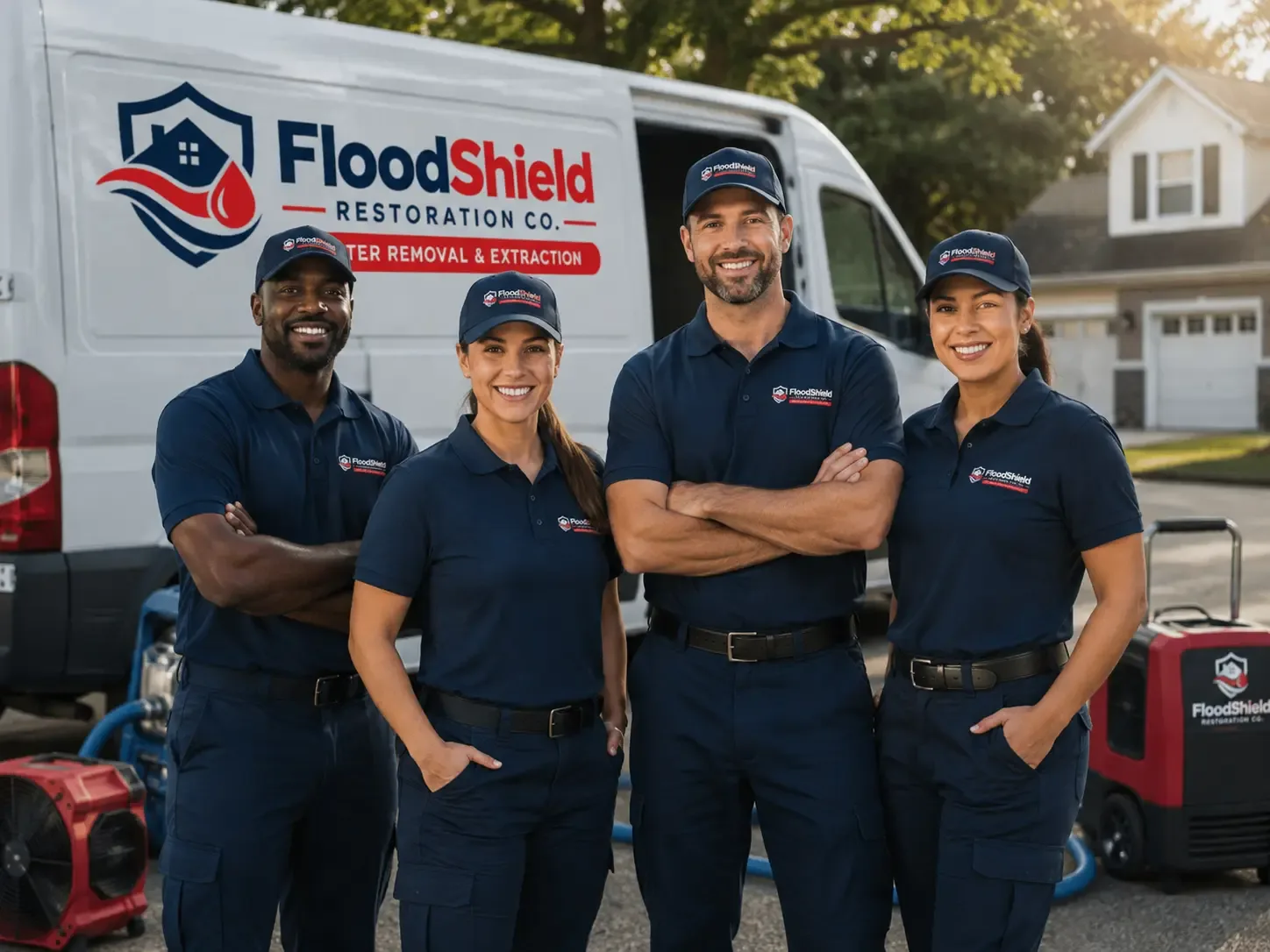 Flood Damage Restoration company in Rossiter, PA